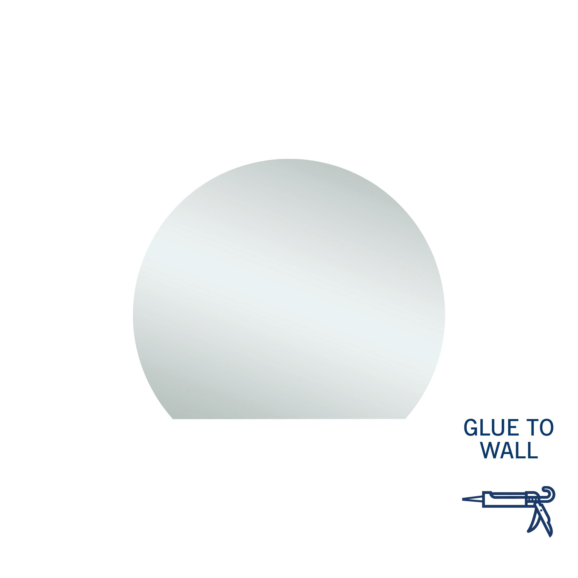 Thermogroup Ablaze Hamilton D-Shaped Polished Edge Mirror HD9075GT