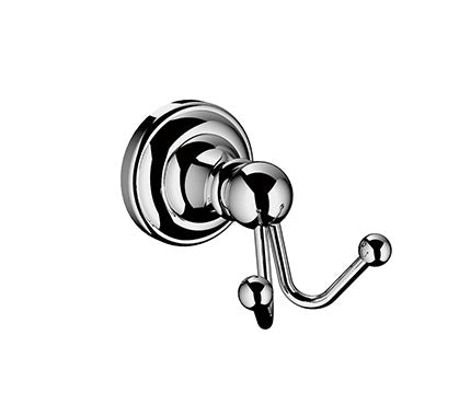 Parisi Hermitage Double Robe Hook Chrome HE.HKD