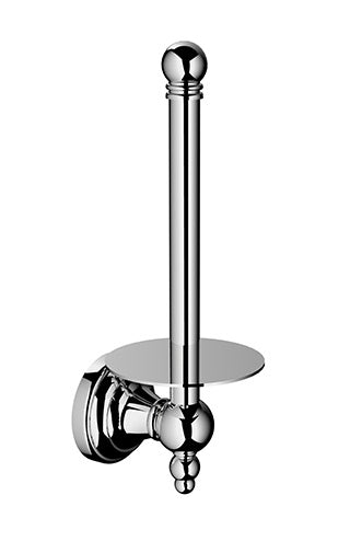 Parisi Hermitage Spare Toilet Roll Holder Chrome HE.RHS