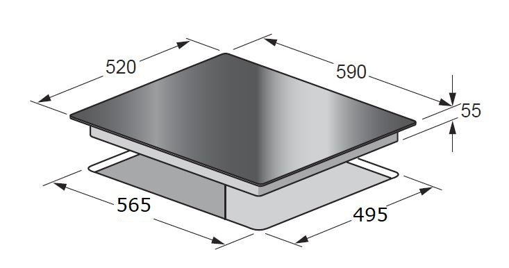 Kleenmaid 60cm Induction Cooktop ICT6020