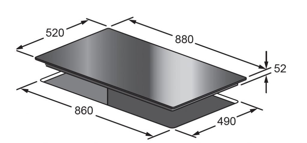 Kleenmaid 90cm Induction Cooktop ICT9031