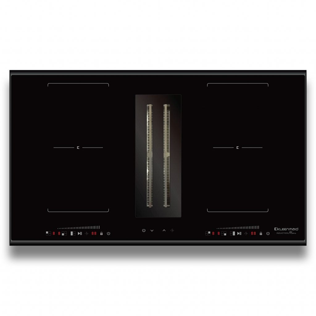Kleenmaid 90cm Integrated Inudction Cooktop & Air Extraction System ICTFX9020EX