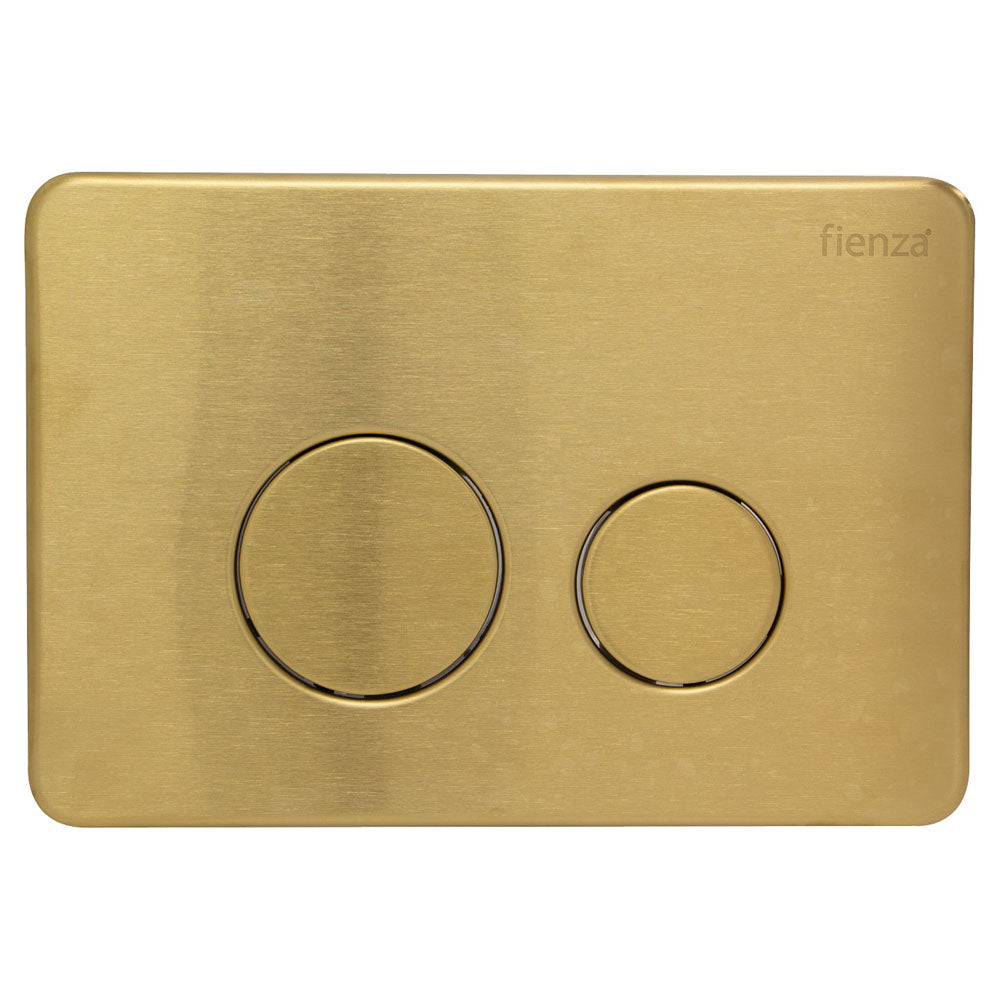 Fienza R & T Round Button Flush Plate