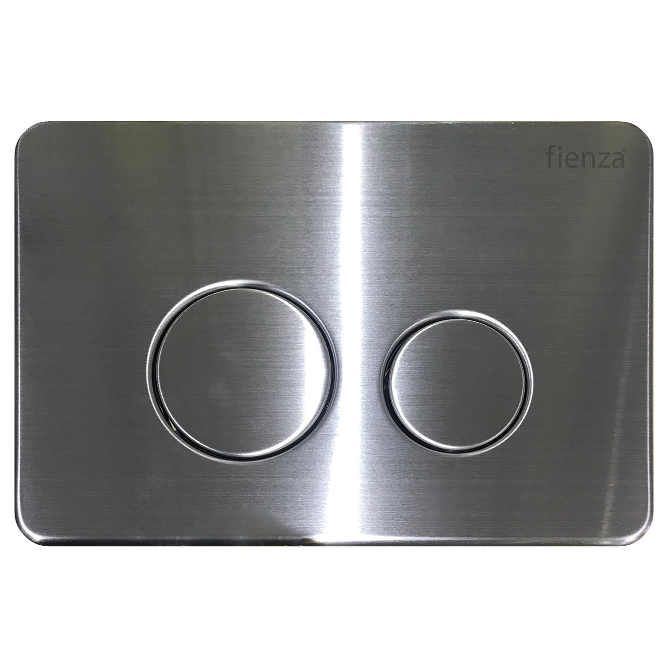 Fienza R & T Round Button Flush Plate