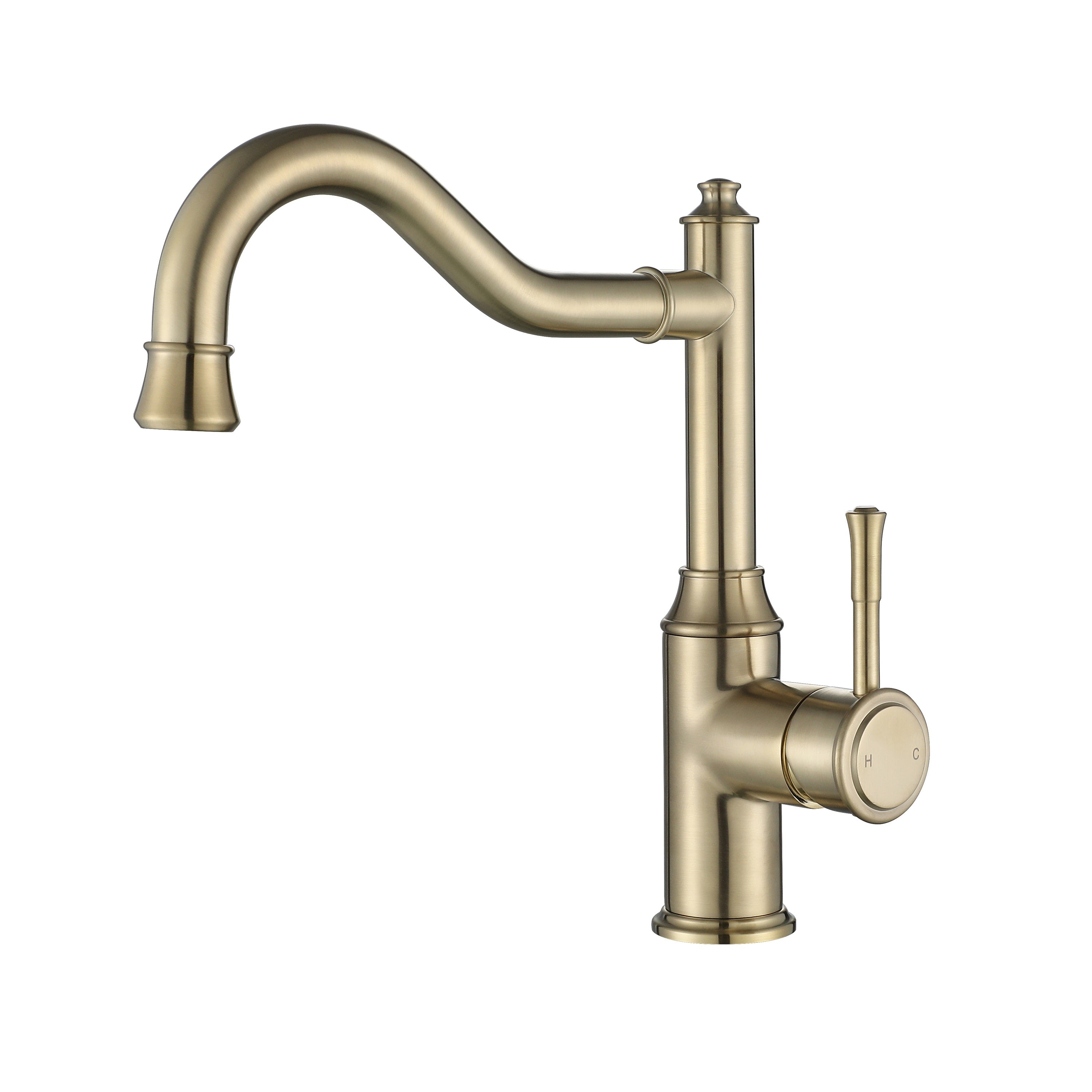Modern National Montpellier Kitchen Mixer Brushed Bronze MON004-1BM