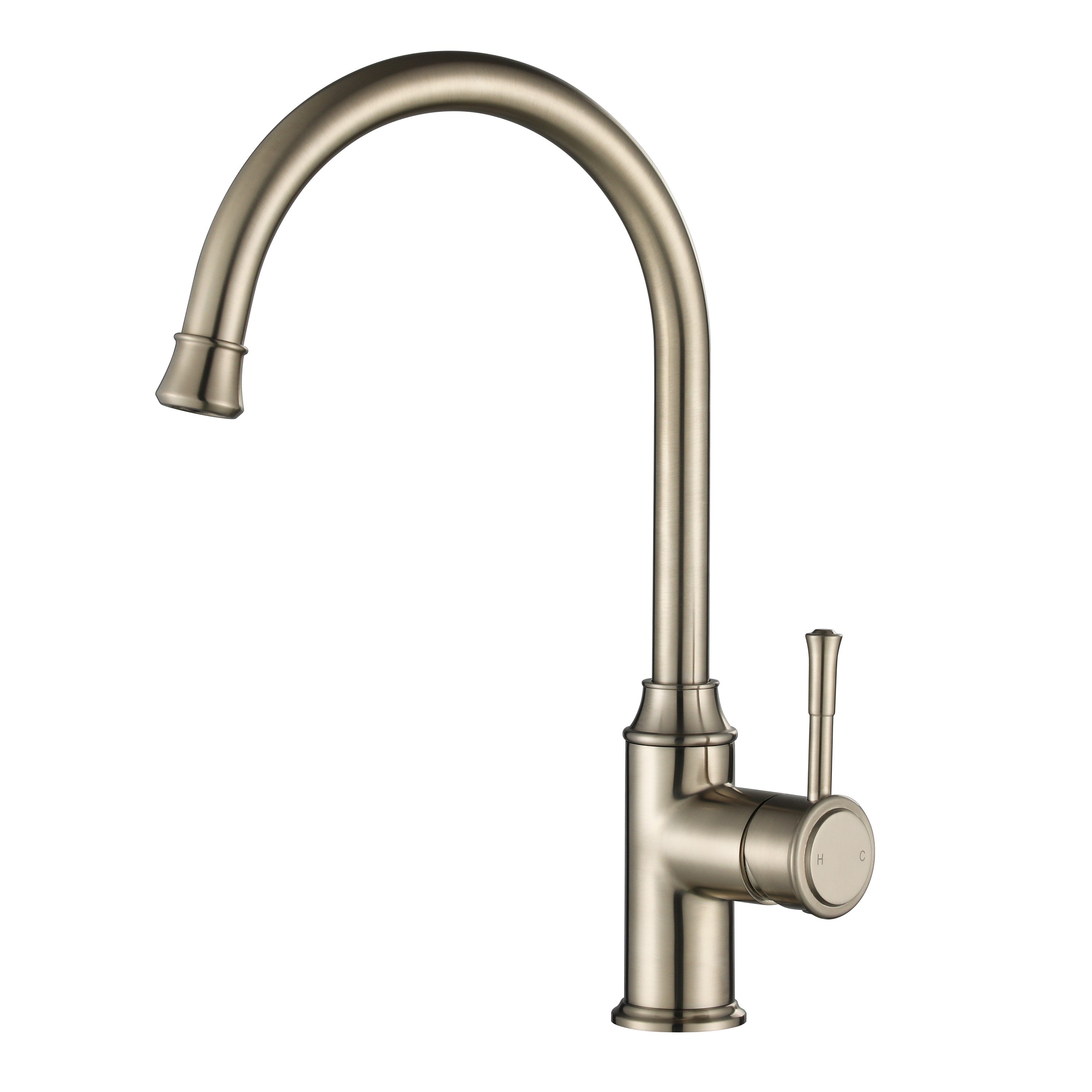 Modern National Montpellier Kitchen Mixer Brushed Nickel MON004BN