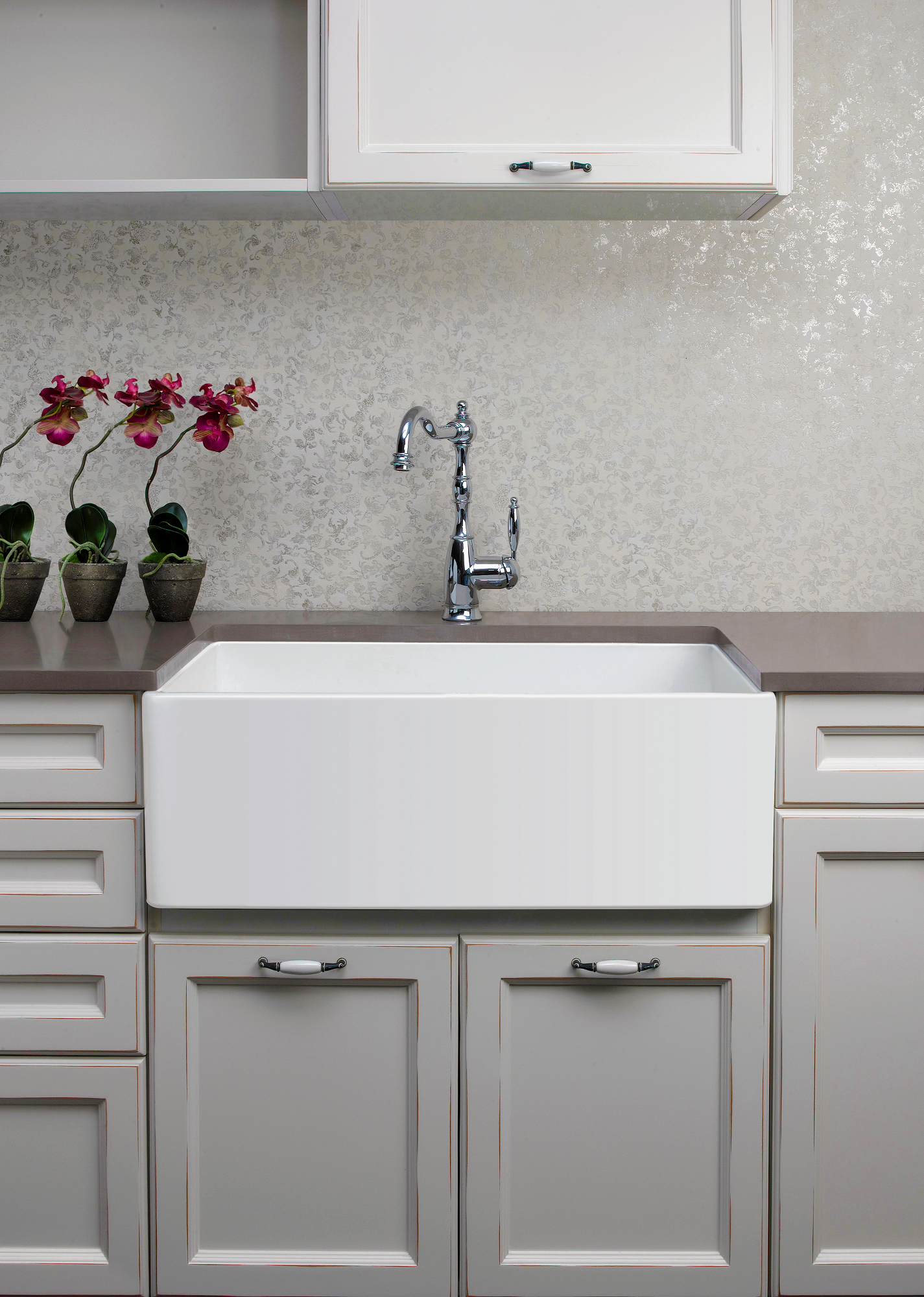 Turner Hastings Novi 75 x 46 Fine Fireclay Butler Sink NO75FS