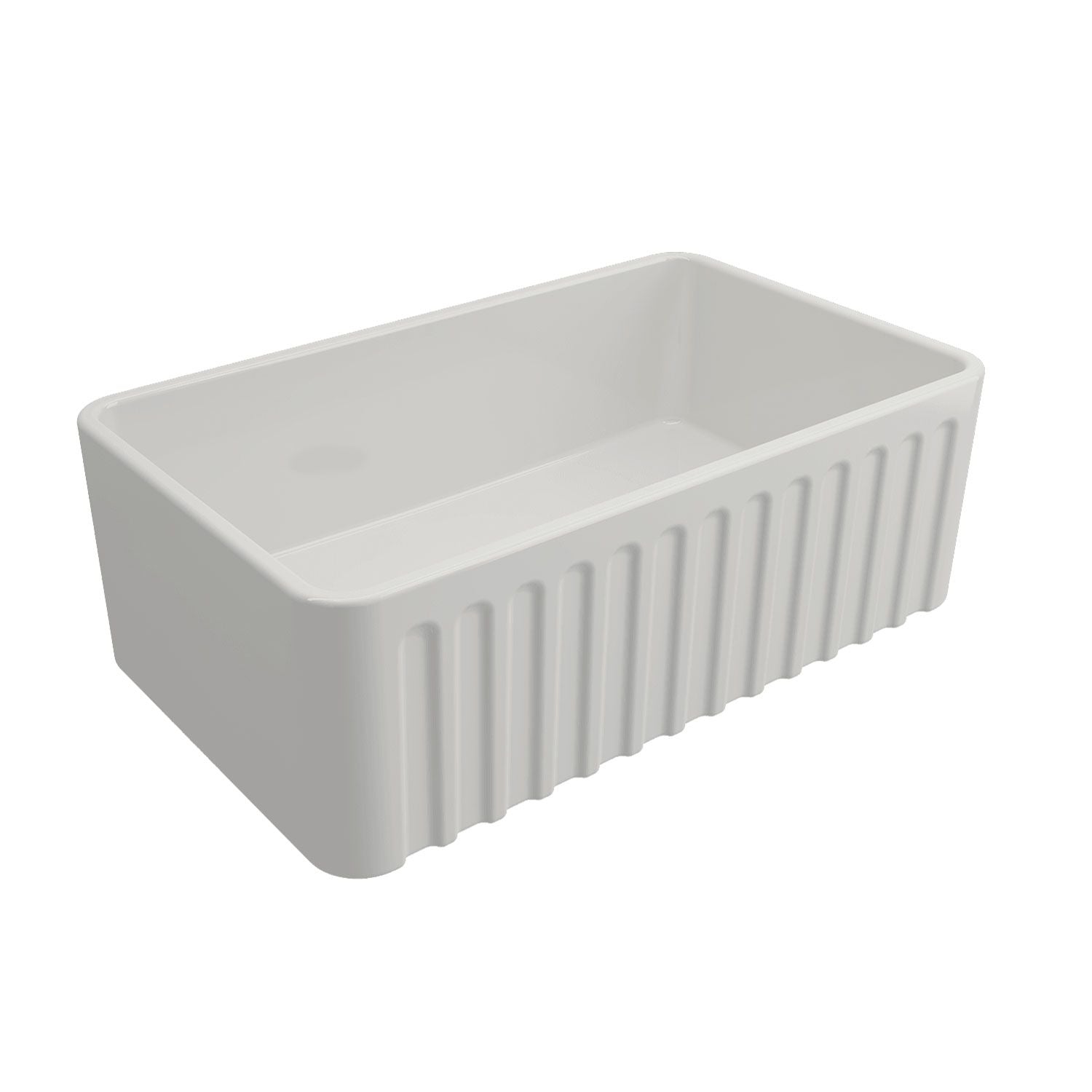 Turner Hastings Novi 75 x 46 Fine Fireclay Butler Sink NO75FS