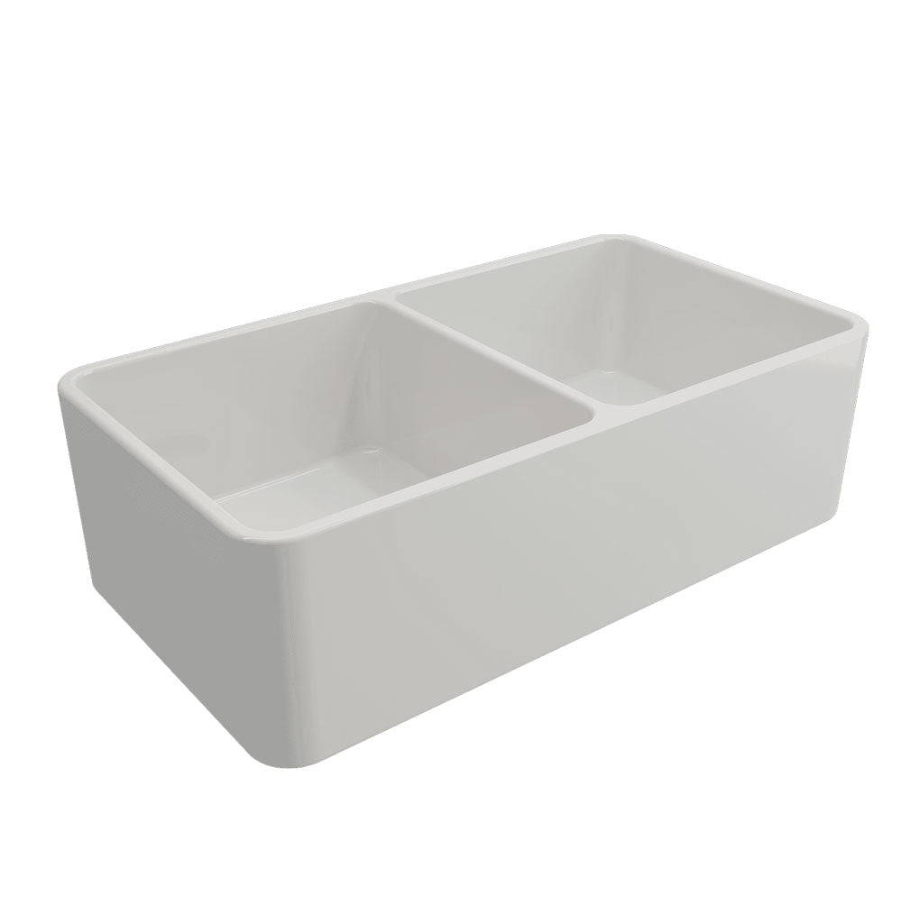 Turner Hastings Novi 85 x 46 Double Bowl Fine Fireclay Butler Sink NO85FS