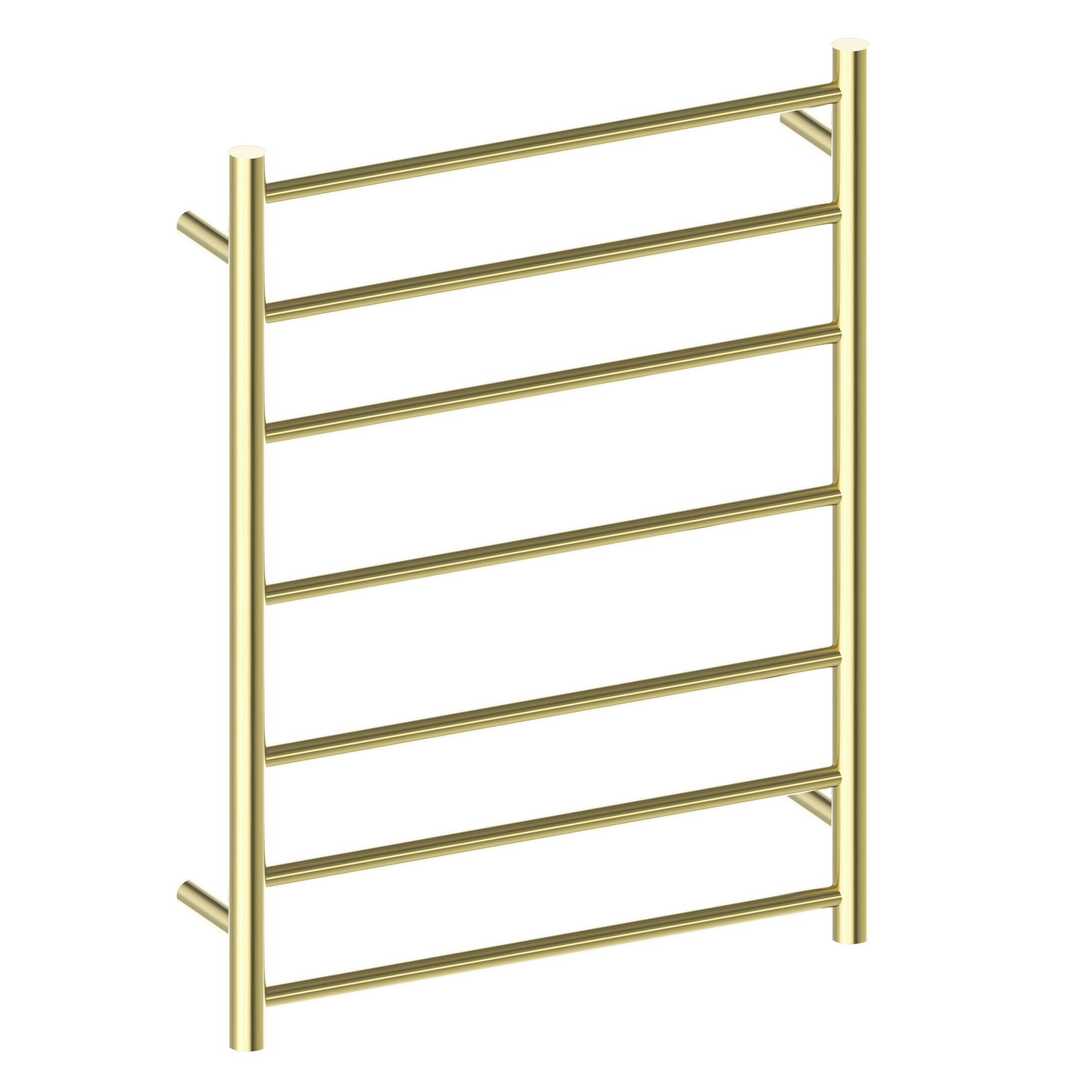 Nero 7 Bar Round Heated Towel Ladder NR190002H