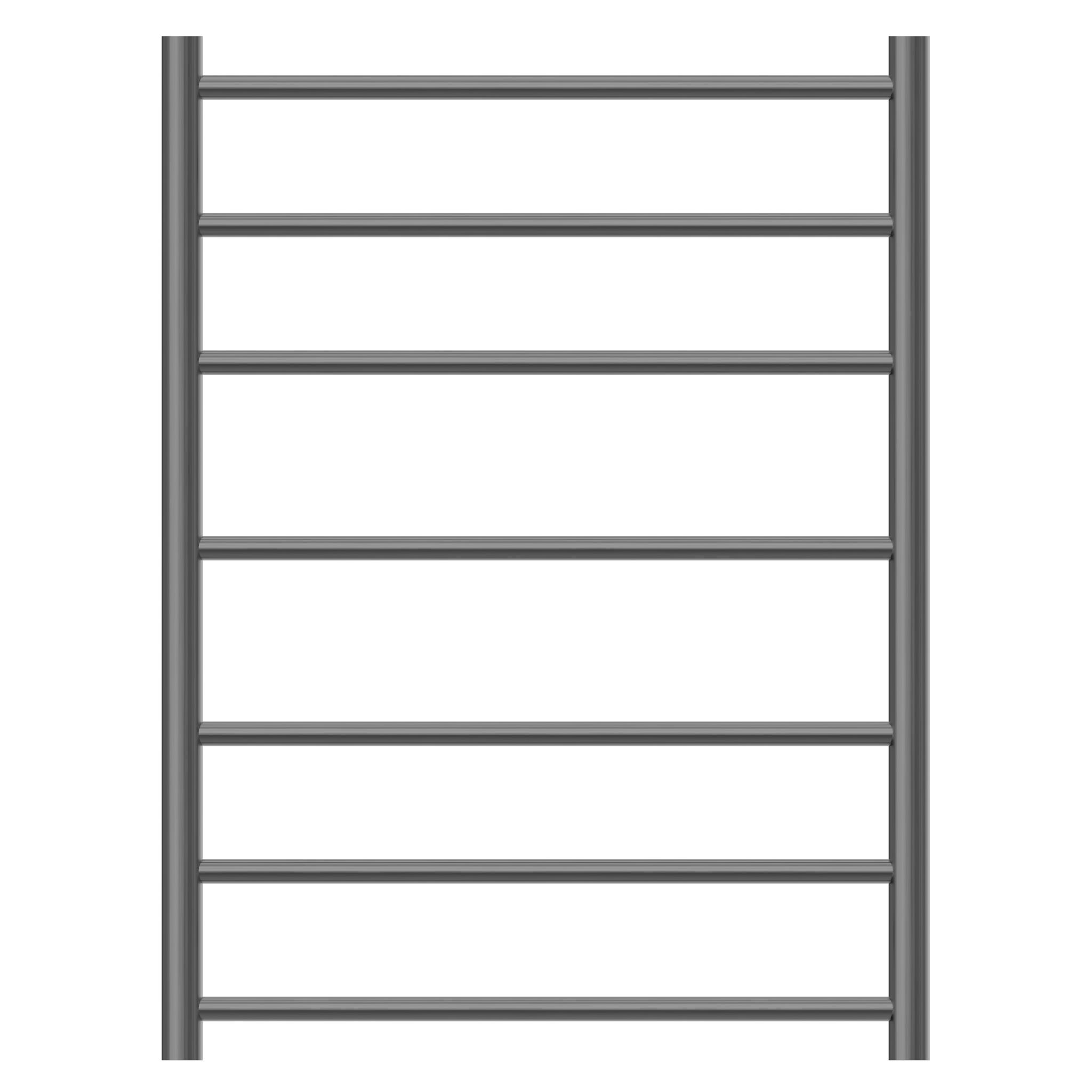 Nero 7 Bar Round Heated Towel Ladder NR190002H