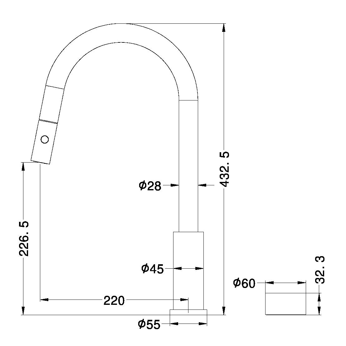 Nero Kara Progressive Pull Out Kitchen Set NR271908