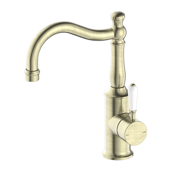 Nero York Basin Mixer Hook Spout NR692102