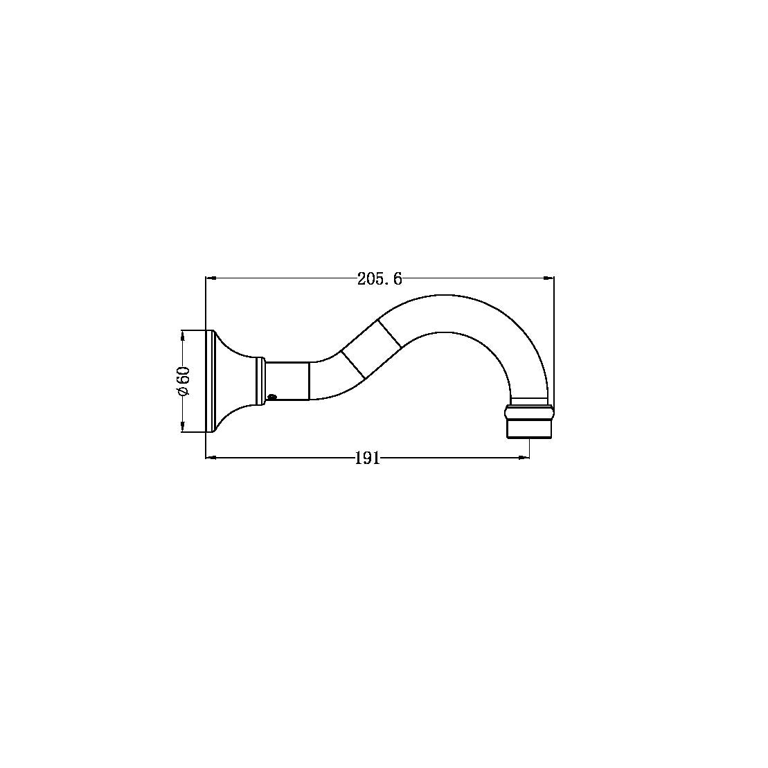 Nero York Basin/Bath Spout NR692103