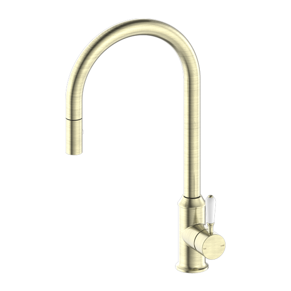 Nero York Gooseneck Pullout Sink Mixer NR692108