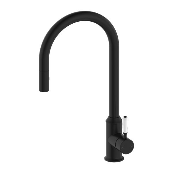 Nero York Gooseneck Pullout Sink Mixer NR692108