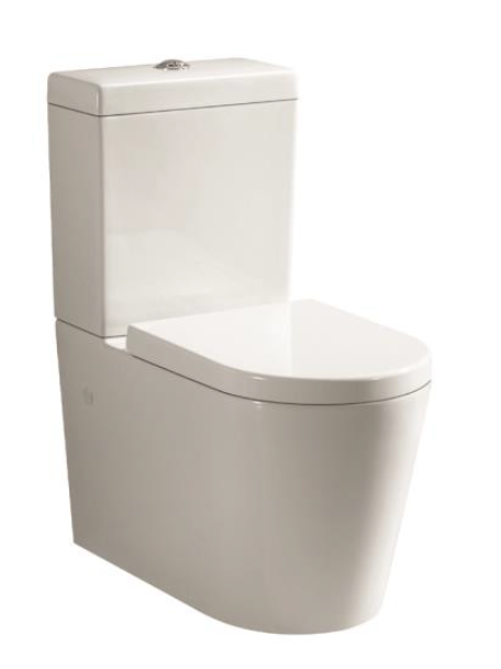 Sterling Orbit Rimless Back to Wall Toilet Suite WCORBWF U