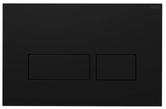 Parisi Blade Flush Plate Matte Black PA234