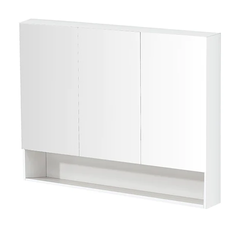 Riva PVC 1200 X 750mm Pencil Edge Shaving Cabinet