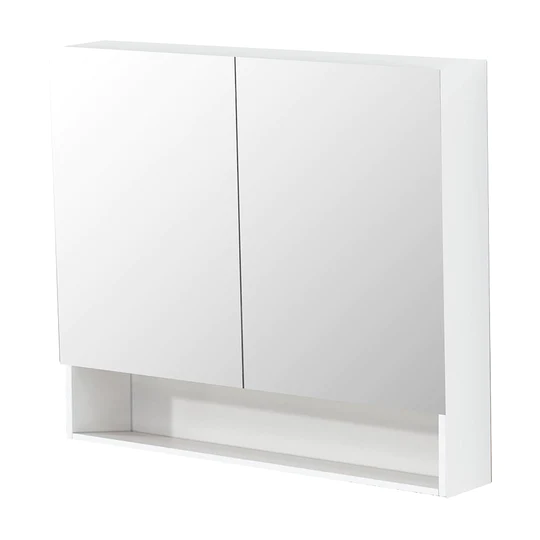 Riva PVC 900 X 750mm Pencil Edge Shaving Cabinet