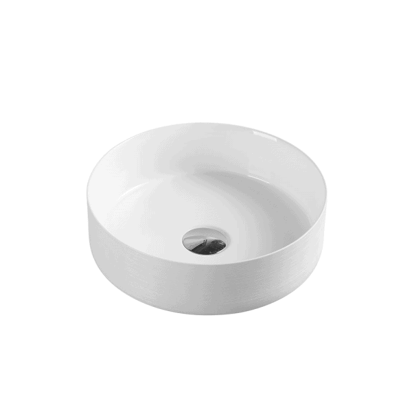 Unicasa Sasso Counter Top Basin Touchline White SA-34-TW