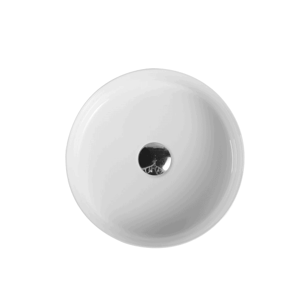 Unicasa Sasso Counter Top Basin Touchline White SA-34-TW