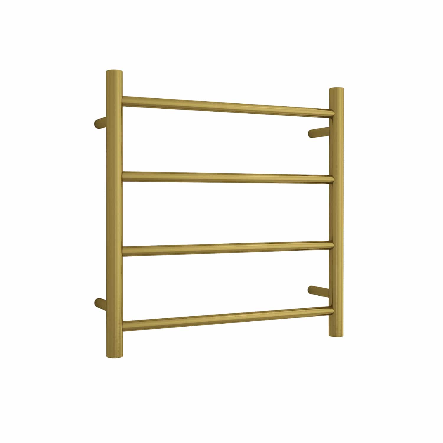 Thermogroup Straight Round 4 Bar Heated Towel Ladder Brushed Gold SR25MBG