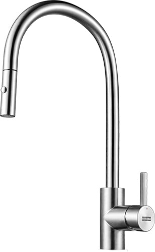 Franke Eos Neo Stainless Steel Pull Out Vegie Spray Sink Mixer TA9601