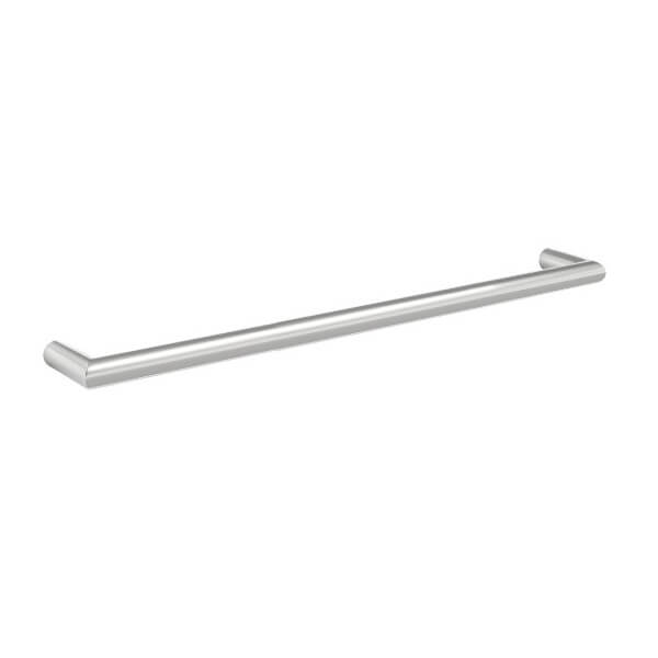 Thermogroup Round Single Bar Heated Towel Rail Chrome DSR8