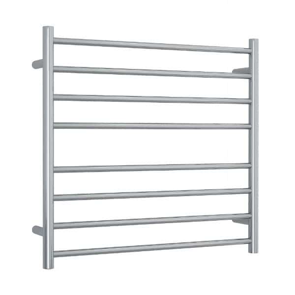 Thermogroup Straight Round 8 Bar Heated Towel Ladder Chrome SR33M