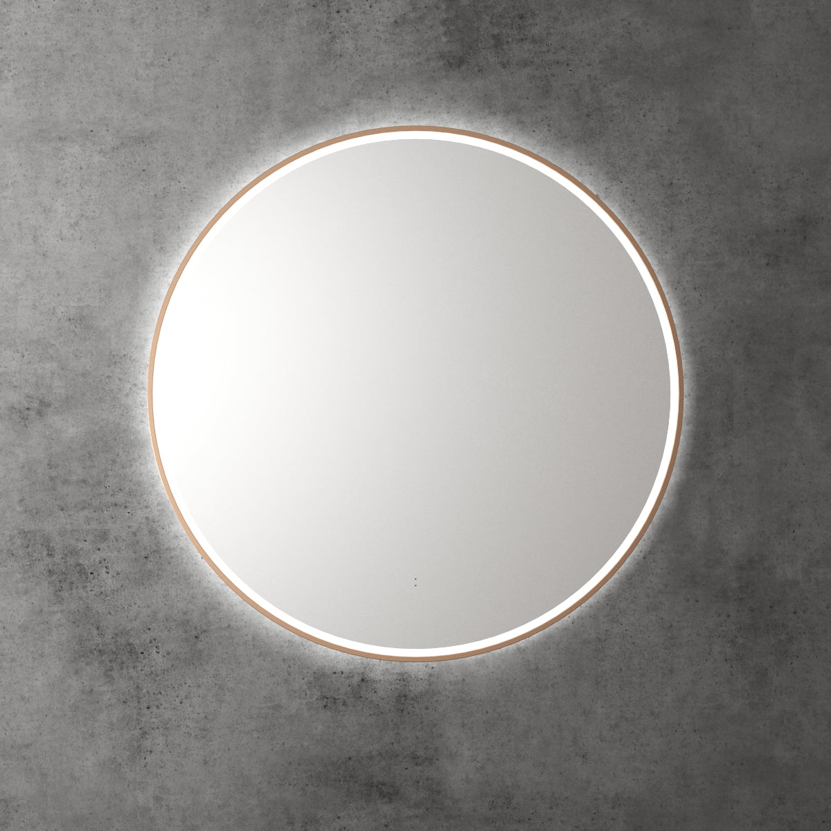 Aulic LED Windsor Brushed Bronze Framed Mirror 900mm LMWIN-900-BZ