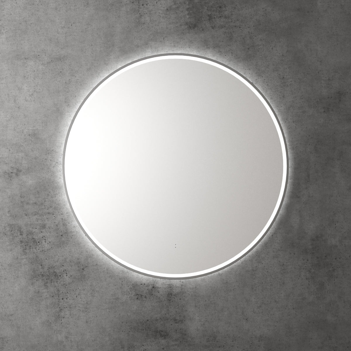 Aulic LED Windsor Gun Metal Framed Mirror 900mm LMWIN-900-GM