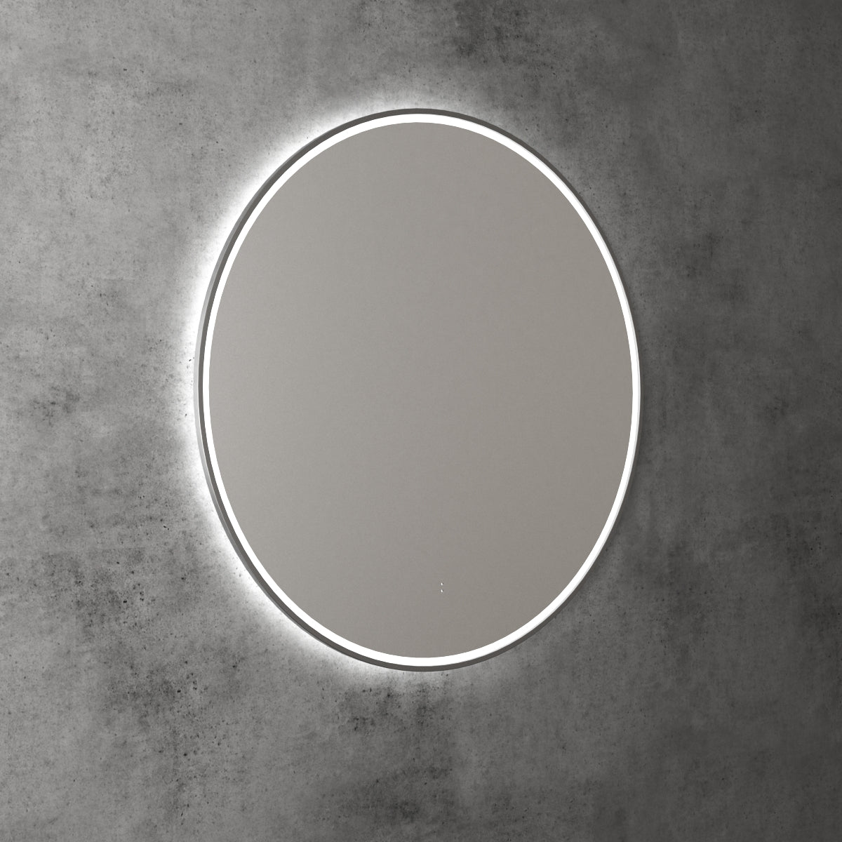 Aulic LED Windsor Gun Metal Framed Mirror 900mm LMWIN-900-GM