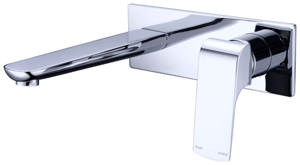 Nero Elgin Wall Basin/Bath Mixer Chrome NR231407A