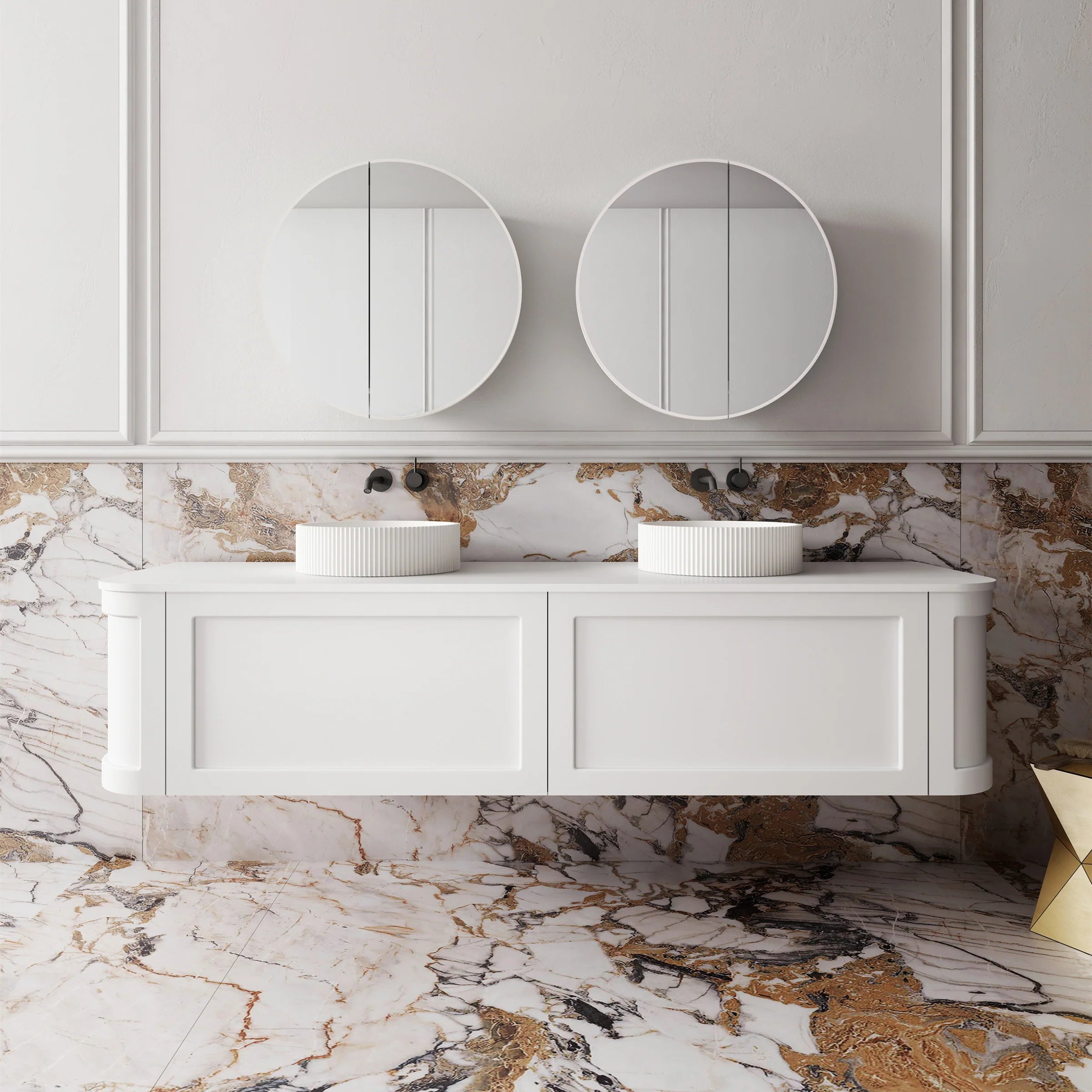 Cassa Design Westminster Wall Hung Vanity
