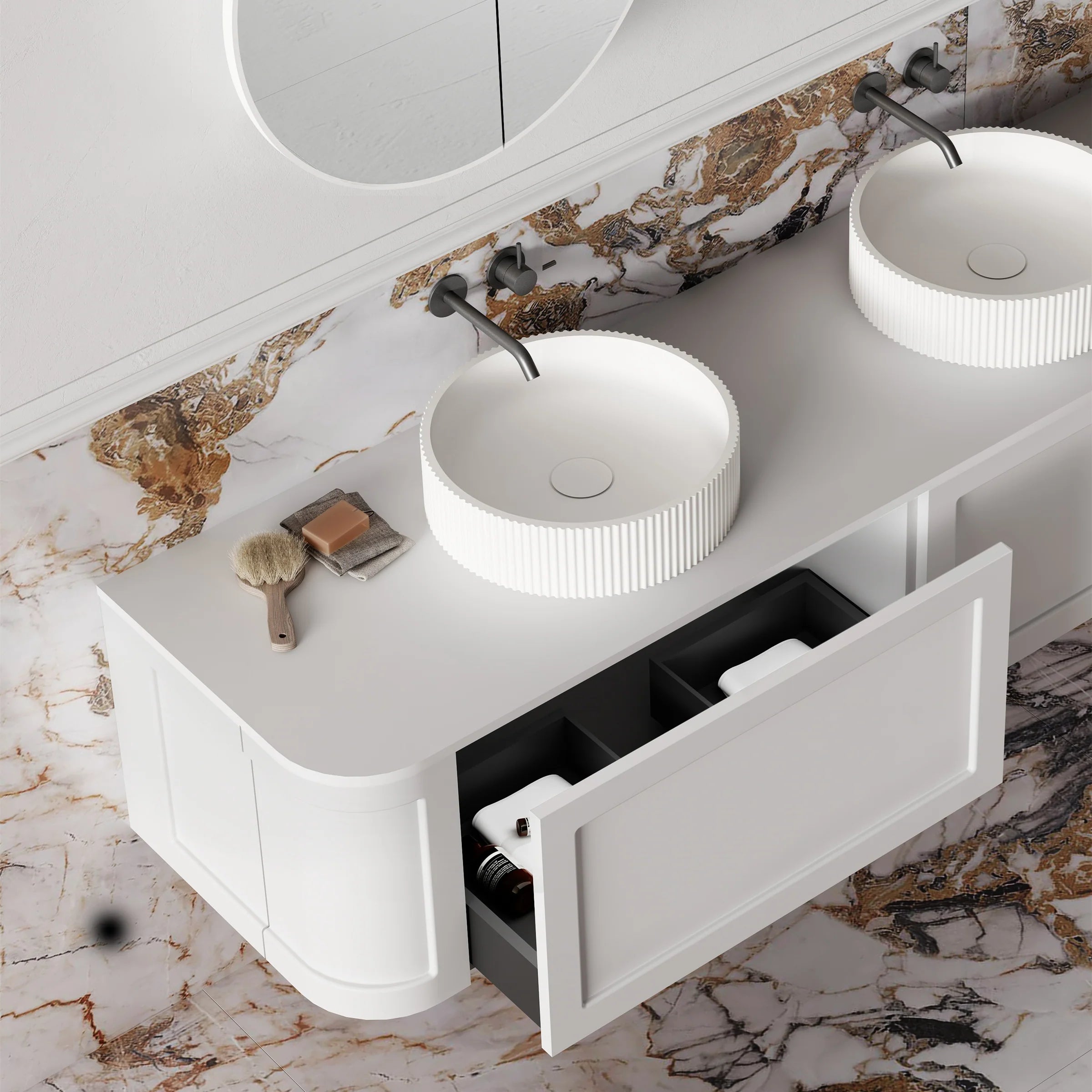 Cassa Design Westminster Wall Hung Vanity