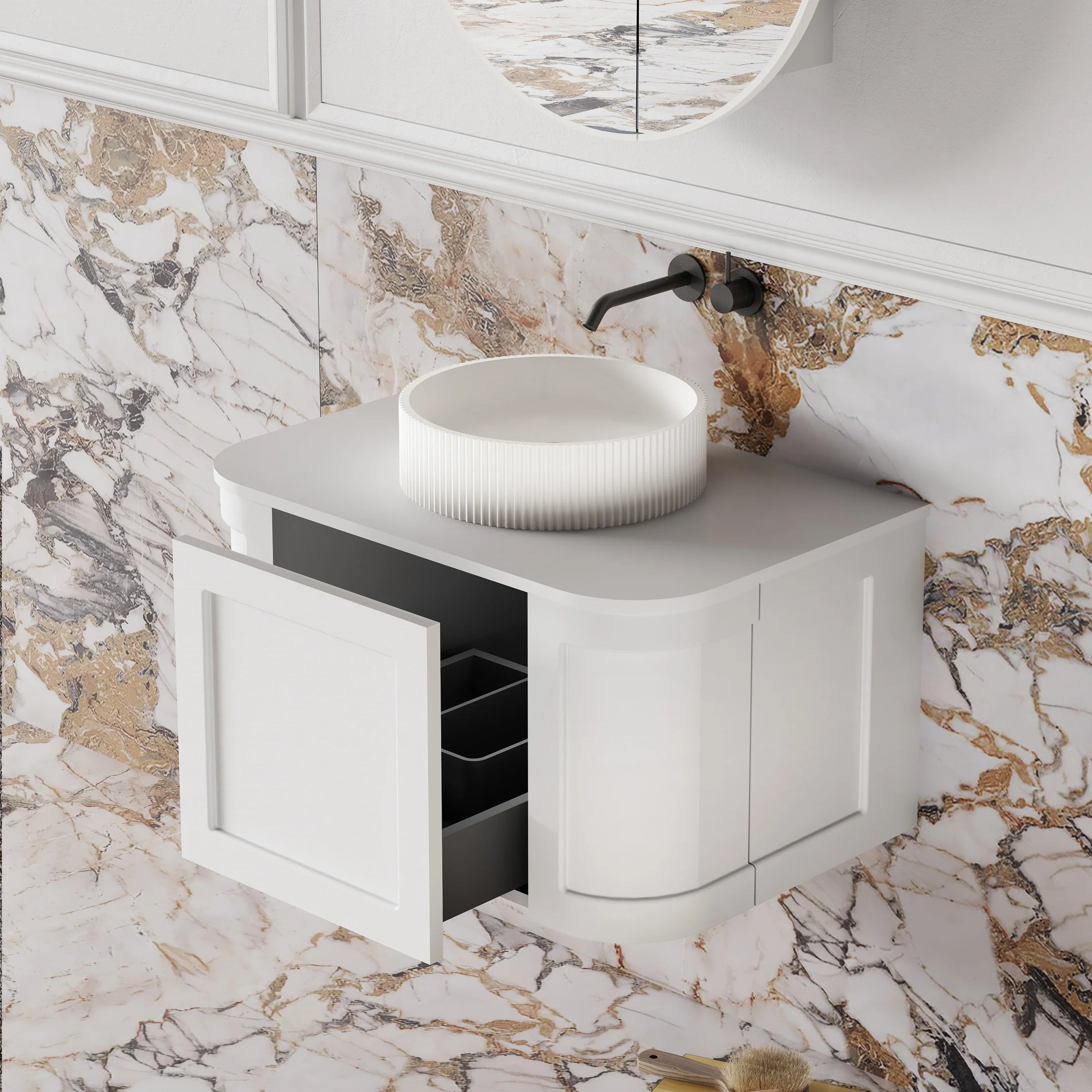 Cassa Design Westminster Wall Hung Vanity