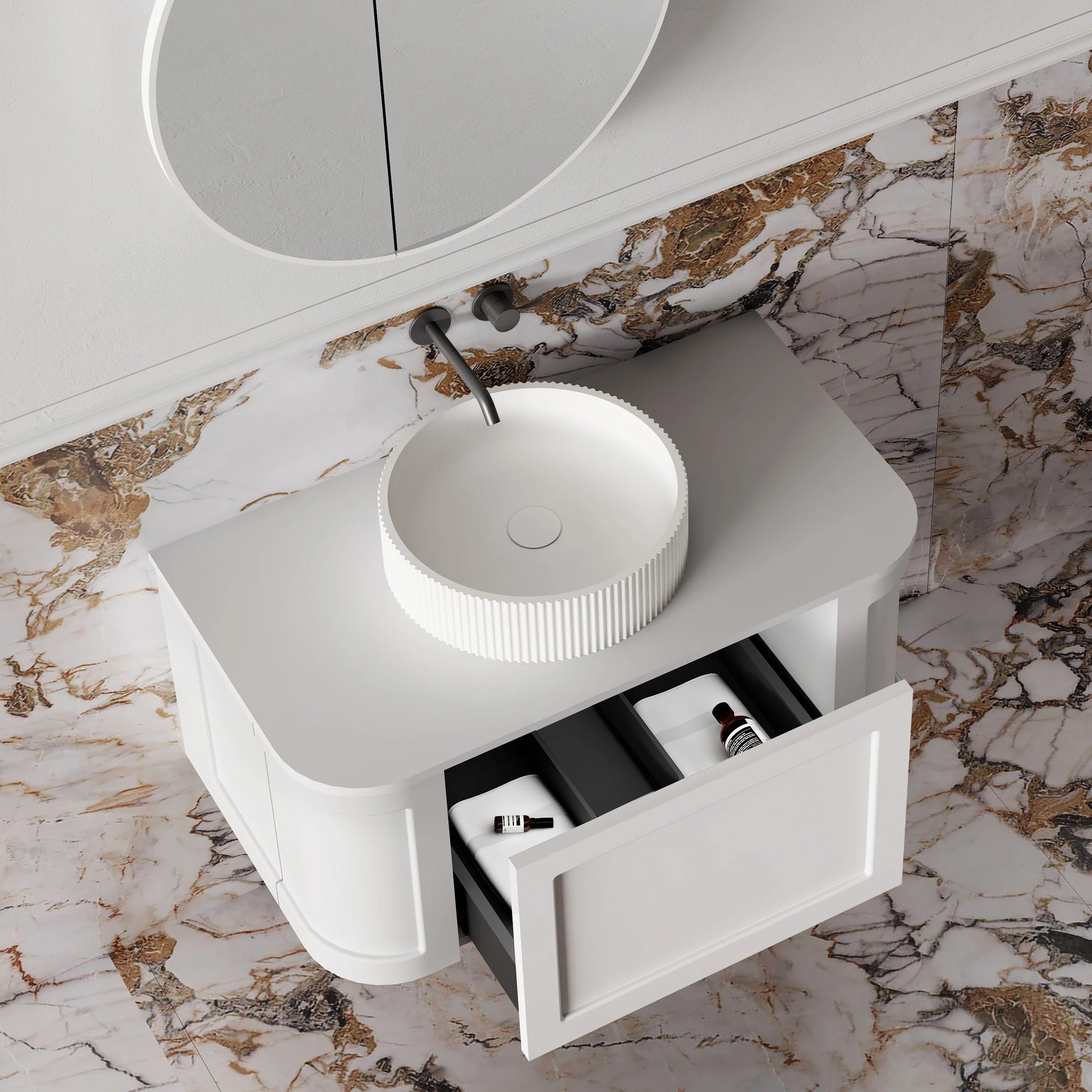 Cassa Design Westminster Wall Hung Vanity