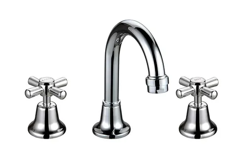 Austworld Whitehall Easy Clean Basin Set Ceramic Disc 7617