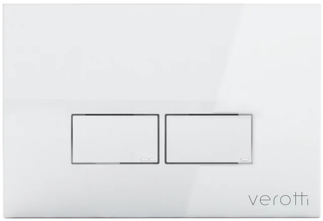 Verotti Square ABS Flush Plate Chrome VI.002 (CLEARANCE)