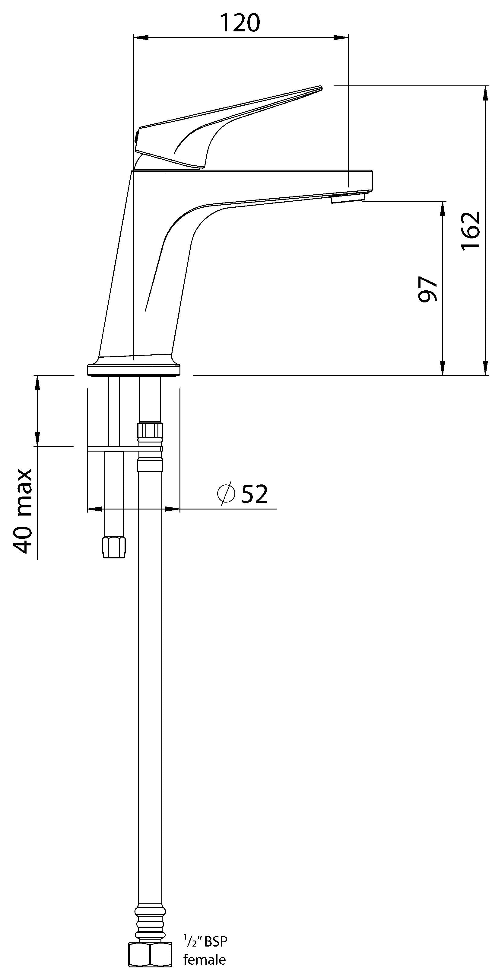 Methven Maku Basin Mixer 01-8505