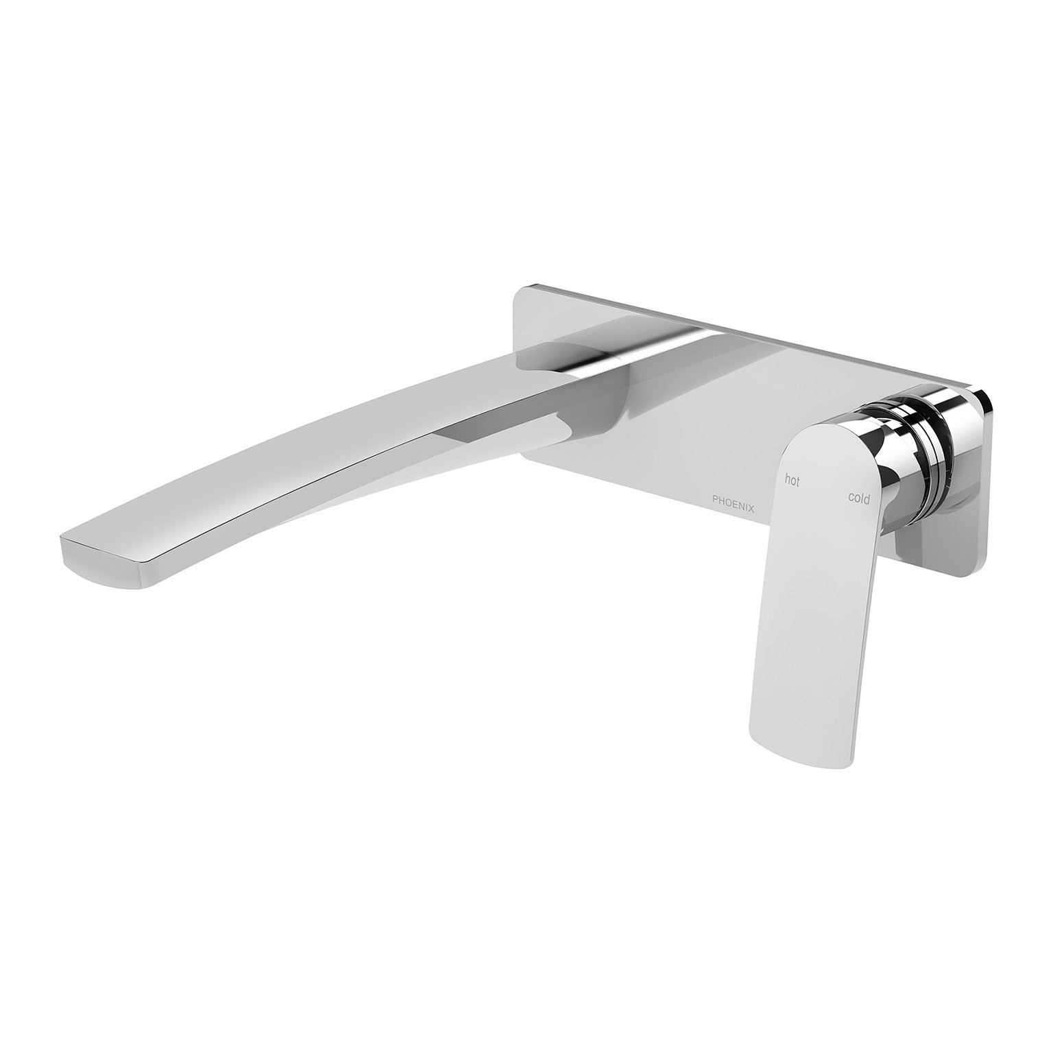 Phoenix Mekko SwitchMix Wall Basin/Bath Mixer Set 200mm Fit-Off Kit