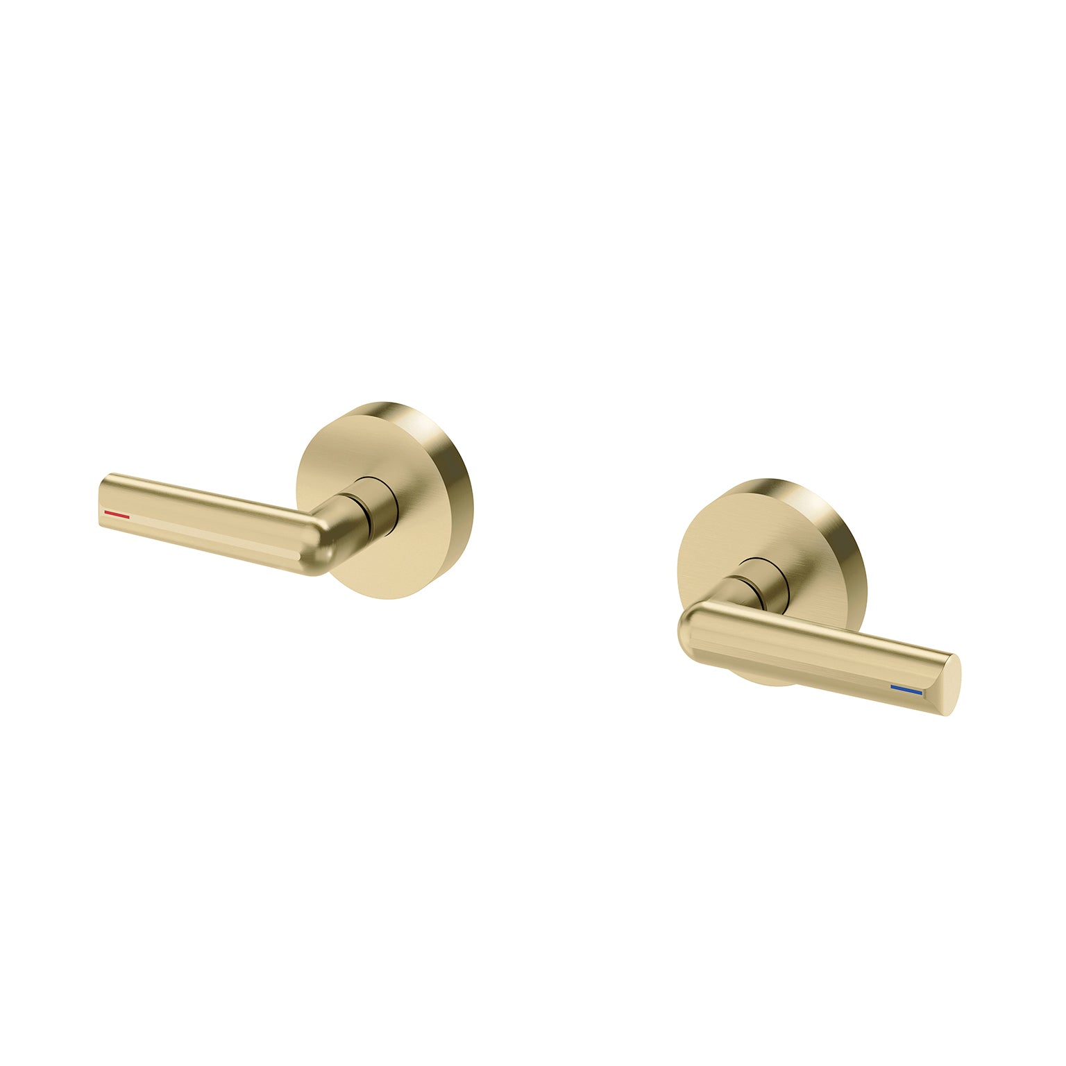 Phoenix Vivid Slimline Plus Lever Wall Top Assemblies 15mm Extended Spindles 119-0671-1