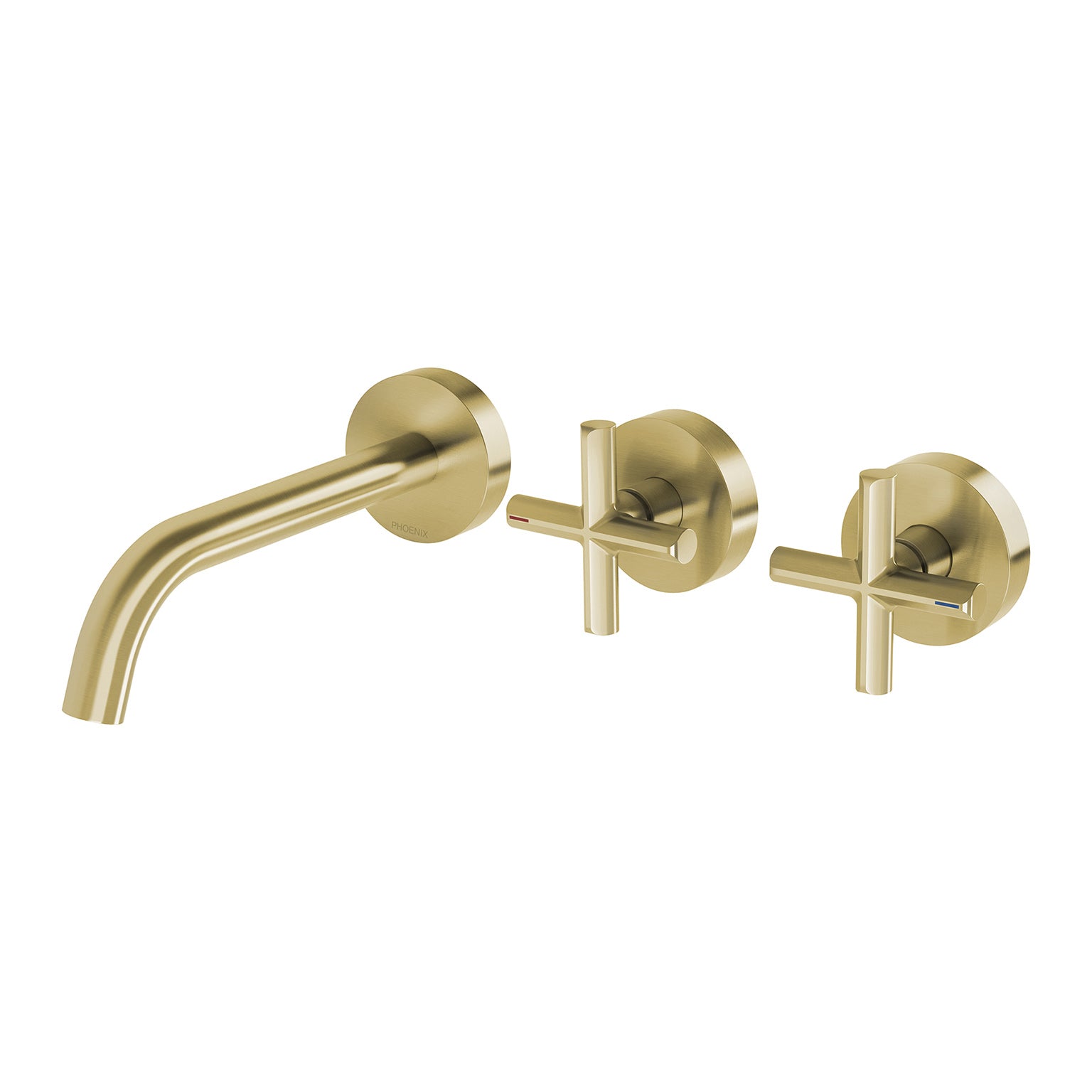 Phoenix Vivid Slimline Plus Wall Basin/Bath Set 119-1125
