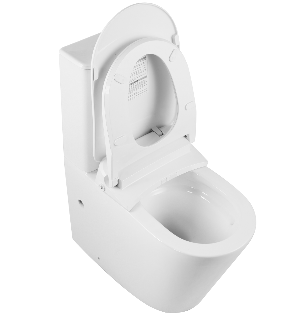 Zumi Zero Rimless Whirlpool Flush Smart Bidet Suite