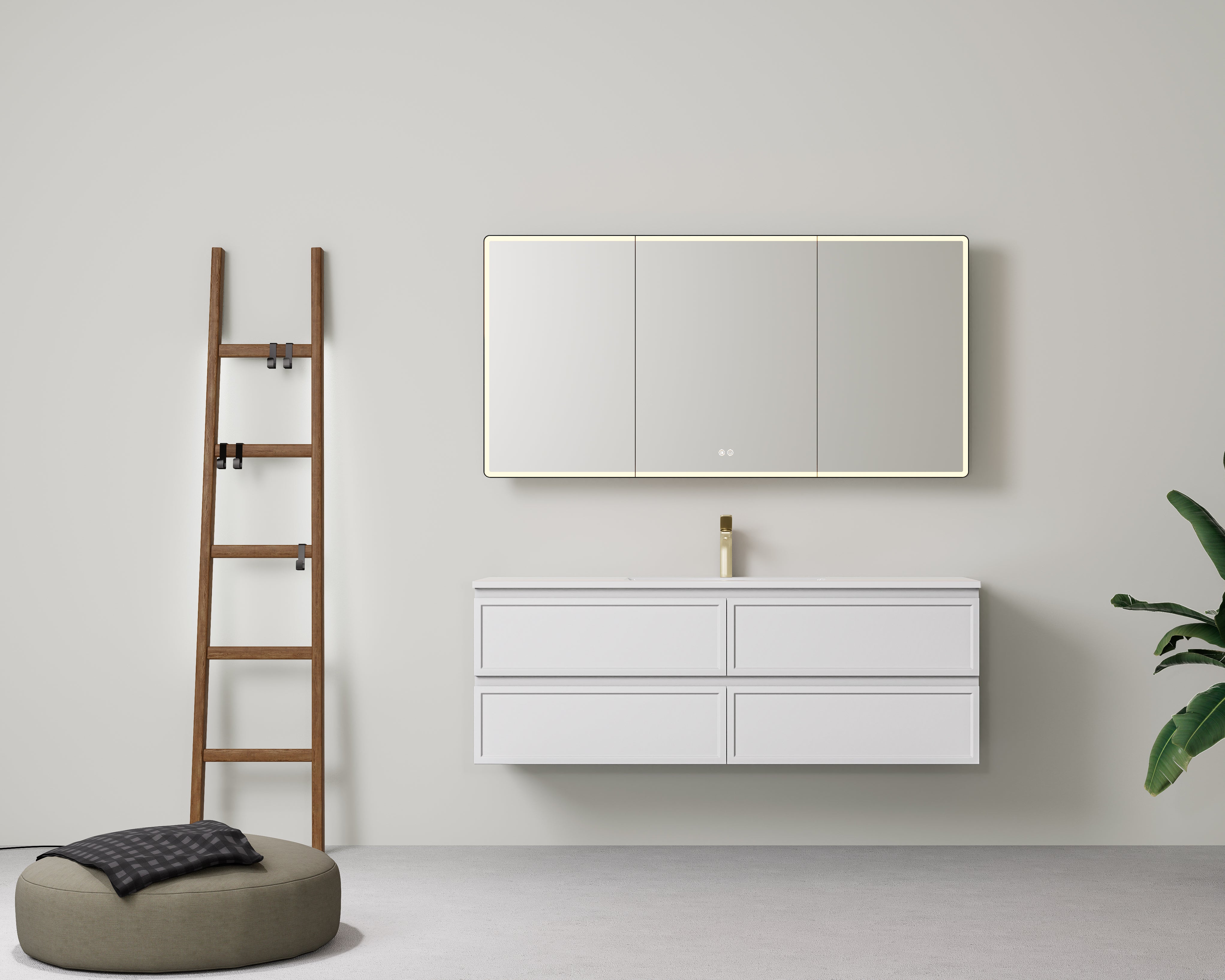 Lukka Hamilton Prime 1500mm Wall Hung Vanity Cabinet