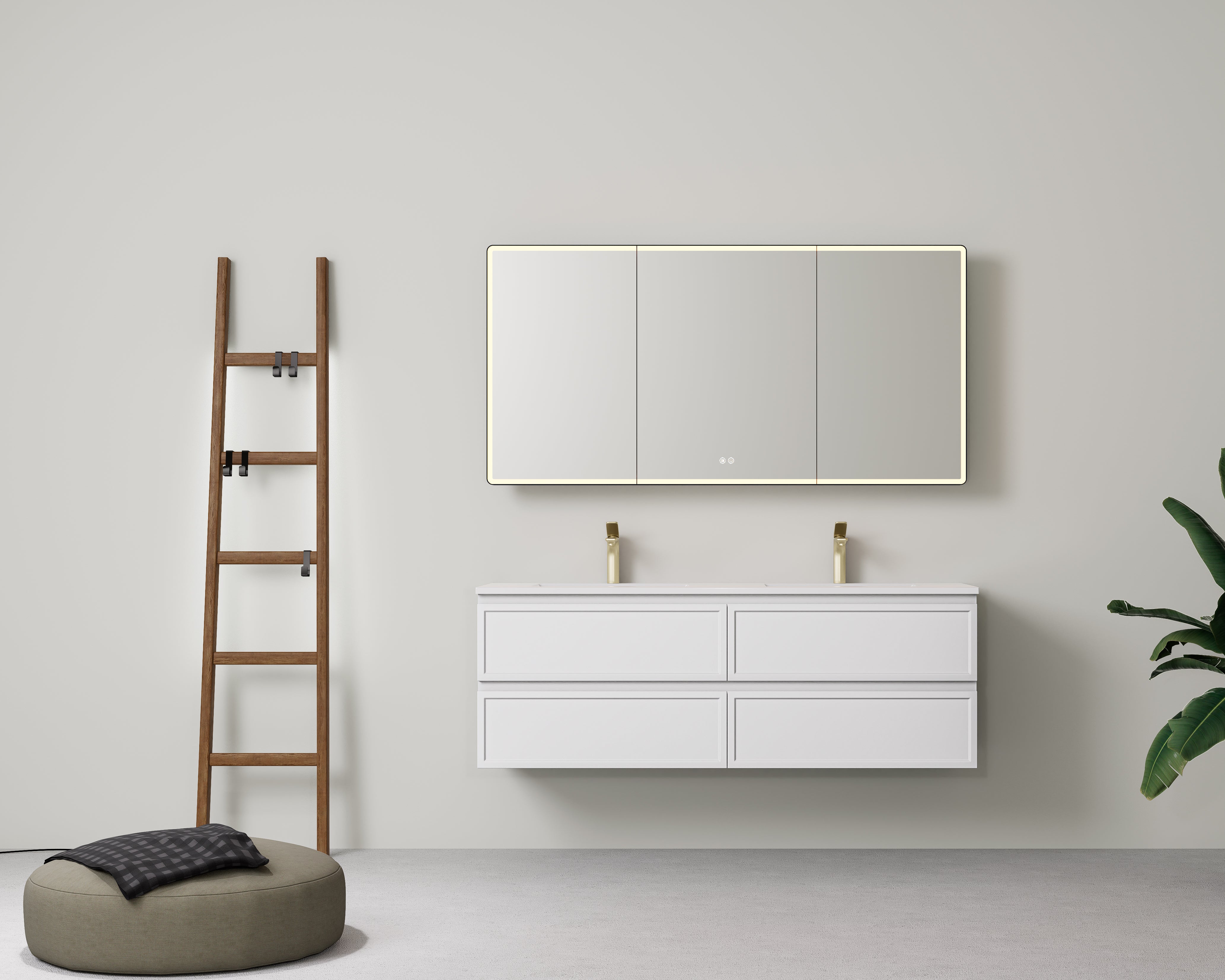 Lukka Hamilton Prime 1500mm Wall Hung Vanity Cabinet