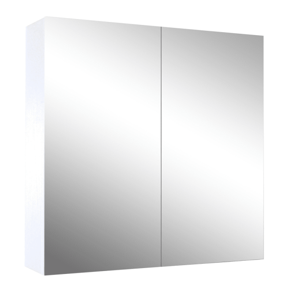 Mercio Bianca PVC 900 x 720mm Shaving Cabinet BIMP-902-GW