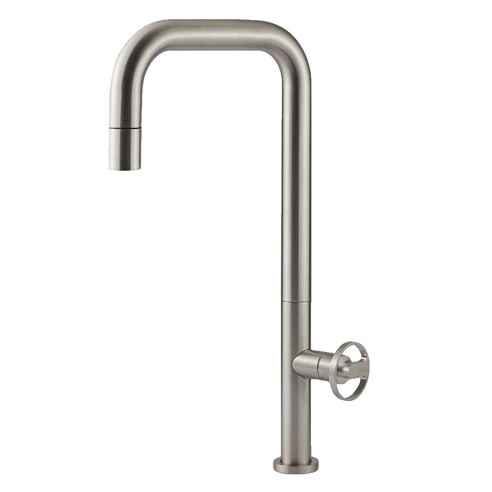 Abey 316 Patio Stainless Steel Pull Out Mixer Brushed Steel 400727