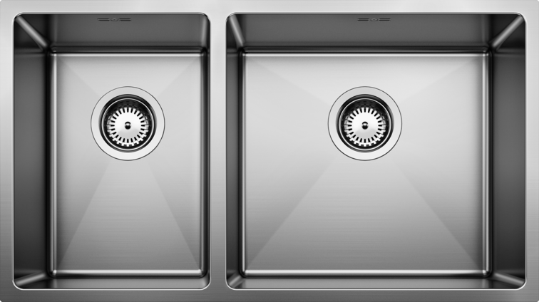 Blanco Quatrus R15 435/285-IU 1 3/4 Bowl Sink